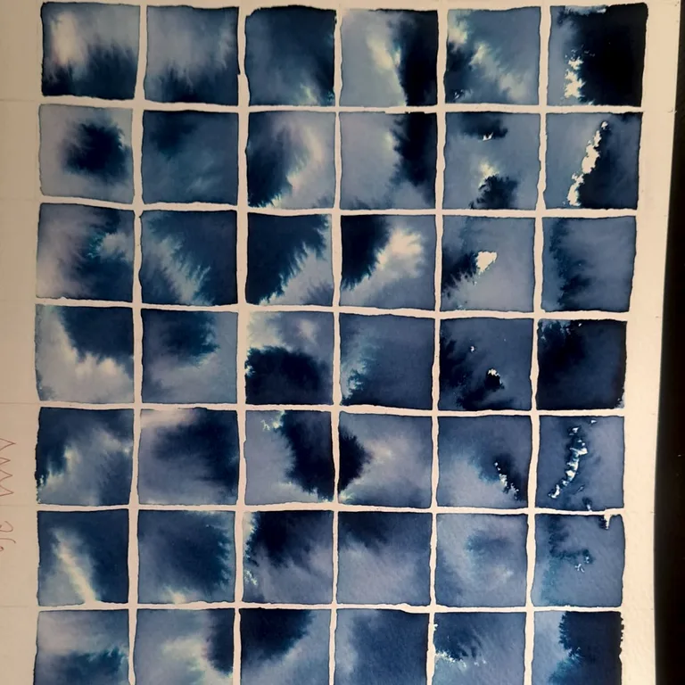 «A. #2», acuarela de emeeme (1 de 2)